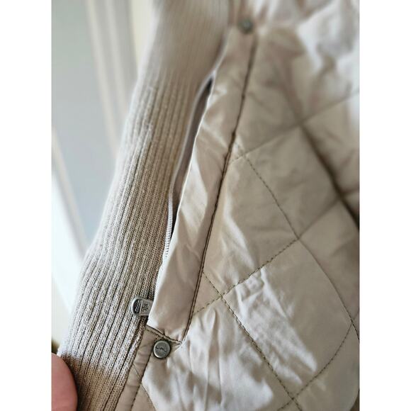 Lauren Ralph Lauren XL Quilted Full Zip VEST Khaki Equestrian - Picture 10 of 13
